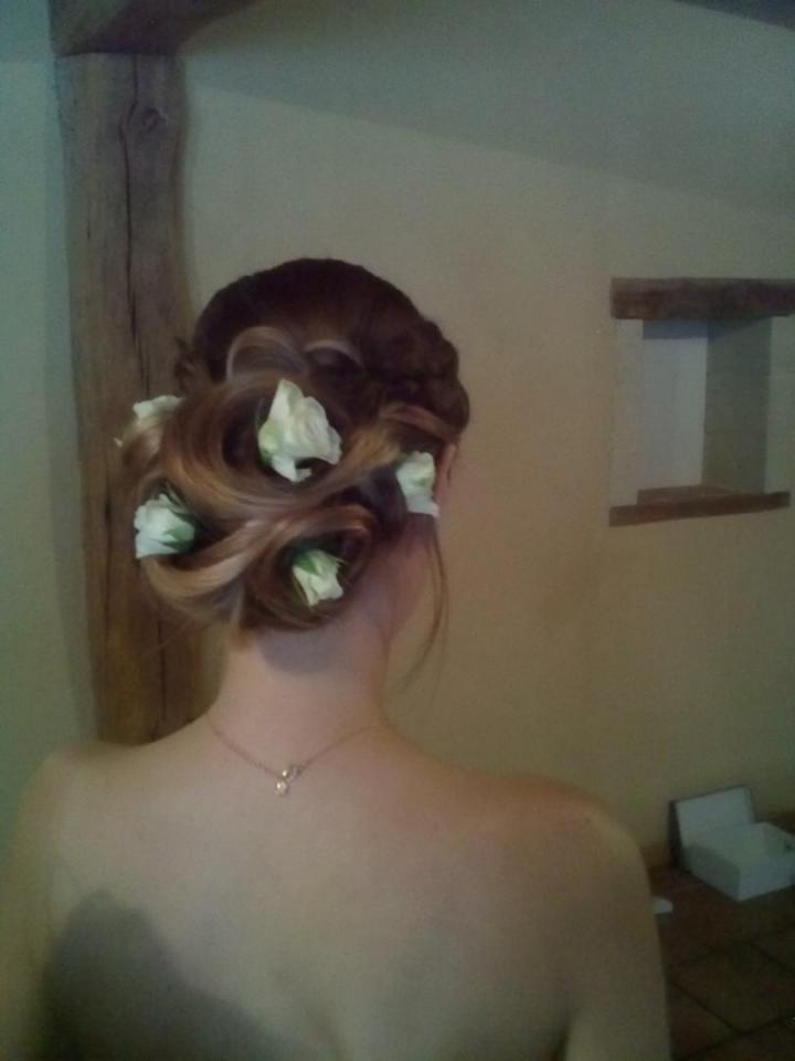 nos dernières réalisations coiffeur mariage compétent Amboise