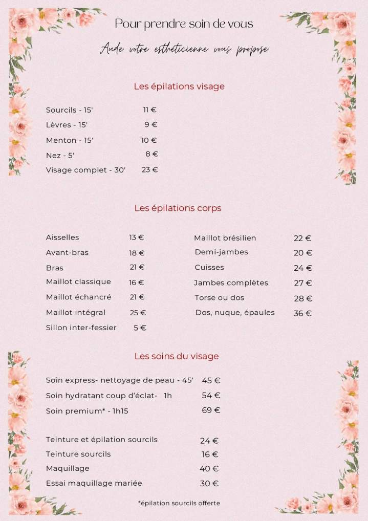 Grille Tarifaire beaute  Beige Minimaliste Document A4 3 pages to jpg 0001